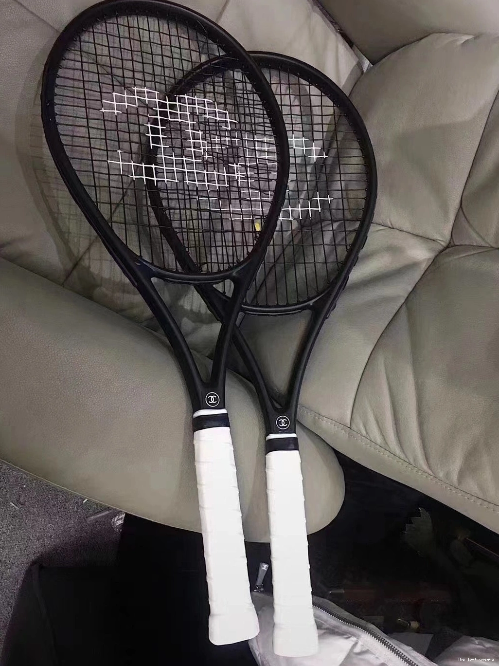 SET TENNIS RACKET CHANEL 0717